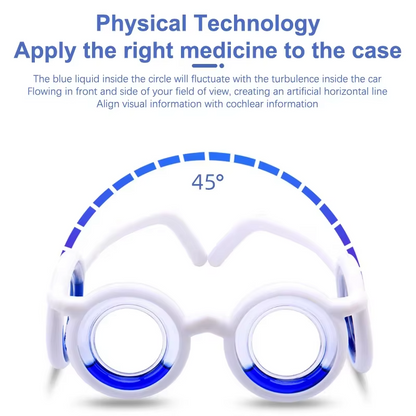 EquiliX™ | Okulary z technologią sztucznego horyzontu – Naturalna ulga w chorobie morskiej i lokomocyjnej